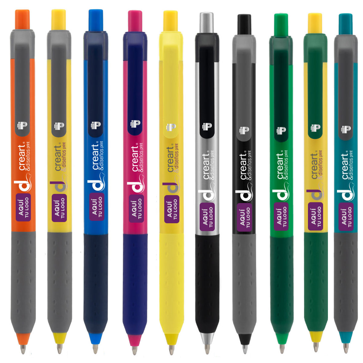 Bolígrafo IP DUO Color personalizado con su logo o marca